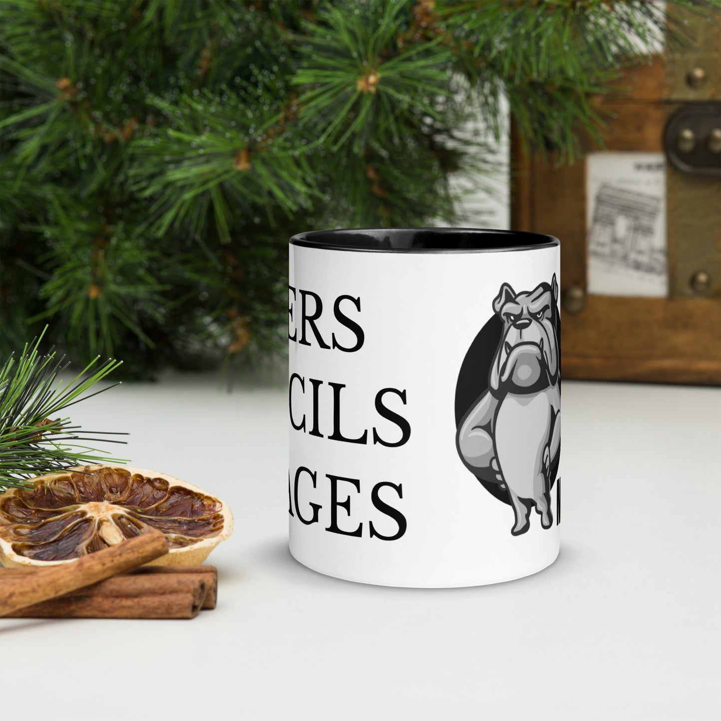 I Do It For My Peers Mug with Color Inside