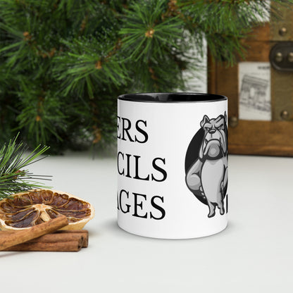 I Do It For My Peers Mug with Color Inside