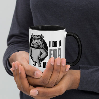 I Do It For My Peers Mug with Color Inside