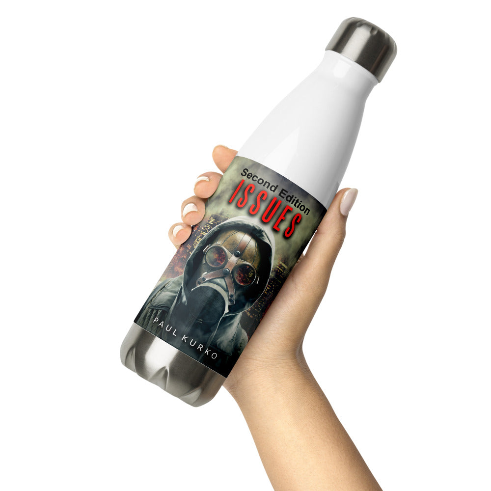 Issues Stainless Steel Water Bottle by Paul Kurko
