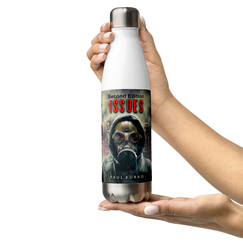 Issues Stainless Steel Water Bottle by Paul Kurko